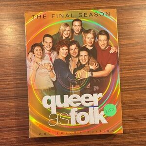 Queer as Folk The Final Season Collector's Edition - Holographic Orange Cover